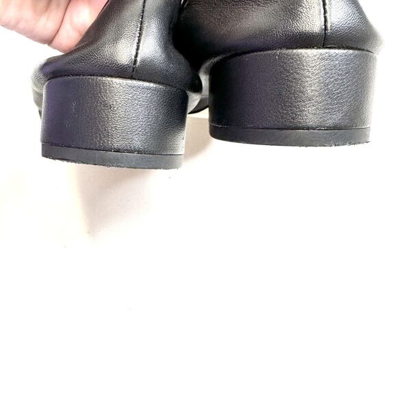 Tory Burch Women’s BENTON 2 BALLET SCRUNCH BACK Nappa Leather Size 8.5 BLACK - Picture 7 of 10